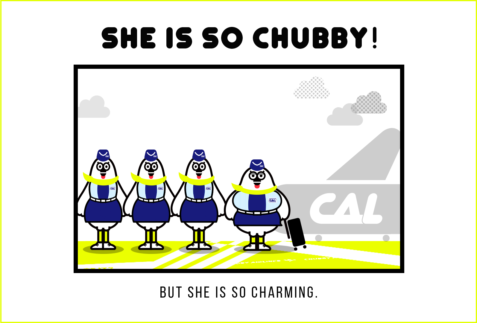 What's CHUBBY AIRLINES？